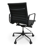Ex Display - Floyd Low Back Office Chair - Full Black Office Chair Yus Furniture-Core