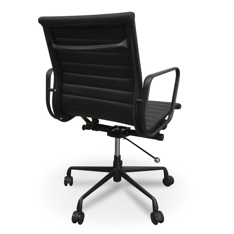 Ex Display - Floyd Low Back Office Chair - Full Black Office Chair Yus Furniture-Core