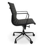 Ex Display - Floyd Low Back Office Chair - Full Black Office Chair Yus Furniture-Core