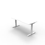 Boost Plus 1.2m Single Sided Workstation - White Office Desk Rline-Local