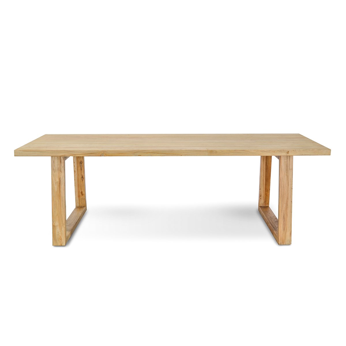 Ex Display - Naples Reclaimed Wood 2.4m Dining Table - Natural Dining Table Reclaimed-Core
