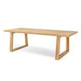 Ex Display - Naples Reclaimed Wood 2.4m Dining Table - Natural Dining Table Reclaimed-Core