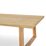 Ex Display - Naples Reclaimed Wood 2.4m Dining Table - Natural Dining Table Reclaimed-Core