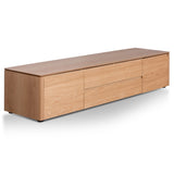 Ex Display - Norris 2m Entertainment TV Unit with Middle Drawer - Natural Oak TV/Entertainment Unit Century-Core
