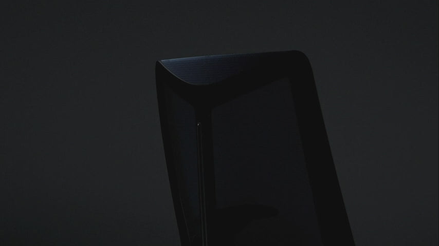 Raco Mesh Back Fabric Office Chair - Black Office Chair Rline-Local