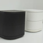 Elino Bedside Table - Full White Bedside Table Dwood-Core