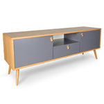 Ex Display - Ramcy 150cm TV Unit With Grey Drawers TV/Entertainment Unit KD-Core   