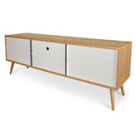 Ex Display - Ramcy 150cm TV Unit With Grey Drawers TV/Entertainment Unit KD-Core   