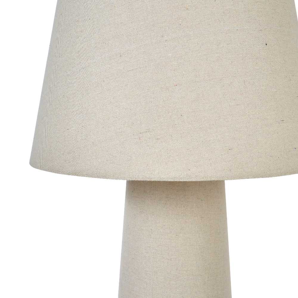 Khamba Floor Lamp - Natural Linen Lighting Albi-Local