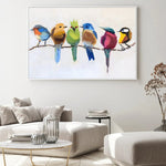 Birds On A Branch, By Jenny Westenhofer Art Wall Art Gioia-Local