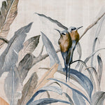 Duo in Foliage, By Jacob Q Wall Art Gioia-Local Gold Framed Canvas 40x60cm