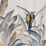 Duo in Foliage, By Jacob Q Wall Art Gioia-Local Gold Framed Canvas 40x60cm