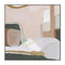 Earthen, Warm Pastel Tone, By Pamela Munger Wall Art Gioia-Local Black Framed Canvas 50x50cm