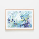 Essence Of Spring, By Amber Gittins Wall Art Gioia-Local 60x40cm Framed Poster Black