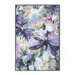 Exotic Wild Flowers, By Amber Gittins Wall Art Gioia-Local 40x60cm Framed Canvas Black