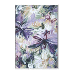 Exotic Wild Flowers, By Amber Gittins Wall Art Gioia-Local 40x60cm Framed Canvas White