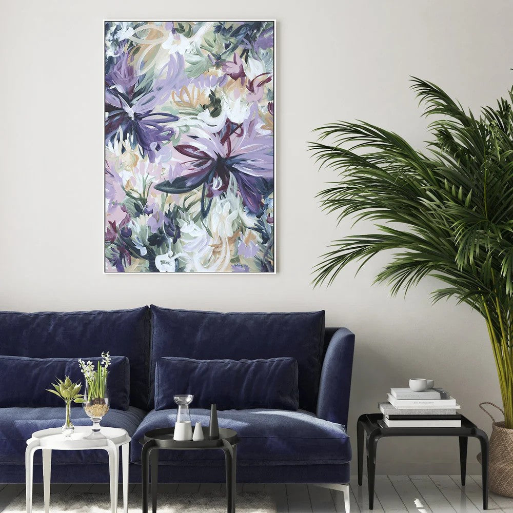 Exotic Wild Flowers, By Amber Gittins Wall Art Gioia-Local