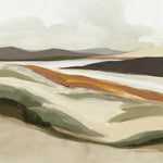 Fast Land, By Jacob Q Wall Art Gioia-Local Gold Framed Canvas 50x50cm