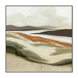 Fast Land, By Jacob Q Wall Art Gioia-Local Black Framed Canvas 50x50cm
