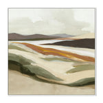 Fast Land, By Jacob Q Wall Art Gioia-Local White Framed Canvas 50x50cm