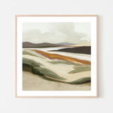Fast Land, By Jacob Q Wall Art Gioia-Local Black Framed Poster 50x50cm