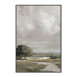 French Countryside, By Danhui Nai Wall Art Gioia-Local 40x60cm Framed Canvas Black