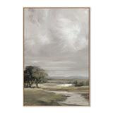 French Countryside, By Danhui Nai Wall Art Gioia-Local 40x60cm Framed Canvas Oak