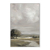 French Countryside, By Danhui Nai Wall Art Gioia-Local 40x60cm Framed Canvas White