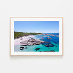 Greens Pool, Denmark, By Maddison Harris Wall Art Gioia-Local Black Framed Poster 60x40cm