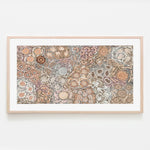 My Great Great Grandmothers Land, Style A, Mocha Colour, By Azeza Possum Wall Art Gioia-Local