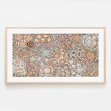 My Great Great Grandmothers Land, Style A, Mocha Colour, By Azeza Possum Wall Art Gioia-Local