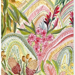 Native Rainbow, Style A, By Jessie Mitchelson Wall Art Gioia-Local 40x60cm Framed Canvas Gold