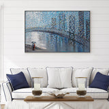Rainy Date With The Bridge View, By Ekaterina Ermilkina Wall Art Gioia-Local