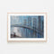 Rainy Date With The Bridge View, By Ekaterina Ermilkina Wall Art Gioia-Local 60x40cm Framed Poster Black