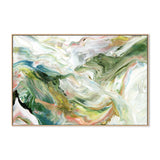 Ribbon Flow, Style B, By Blakely Bering Wall Art Gioia-Local 60x40cm Framed Canvas Oak