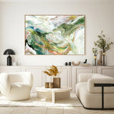 Ribbon Flow, Style B, By Blakely Bering Wall Art Gioia-Local