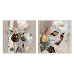 Set Of 2 - Camilla, Style A & B, By Bella Eve Wall Art Gioia-Local 50x50cm Framed Canvas Oak