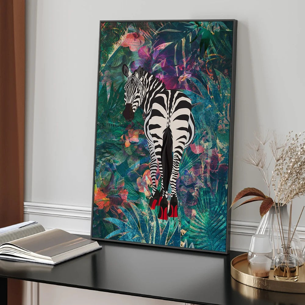 Sexy Zebra, By Sarah Manovski Wall Art Gioia-Local