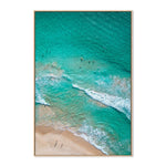 Smiths Beach, Yallingup, By Maddison Harris Wall Art Gioia-Local 40x60cm Framed Canvas Oak