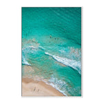 Smiths Beach, Yallingup, By Maddison Harris Wall Art Gioia-Local 40x60cm Framed Canvas White