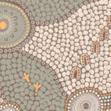 Spirits In The Sky, Green And Orange Tone, By Domica Hill Wall Art Gioia-Local