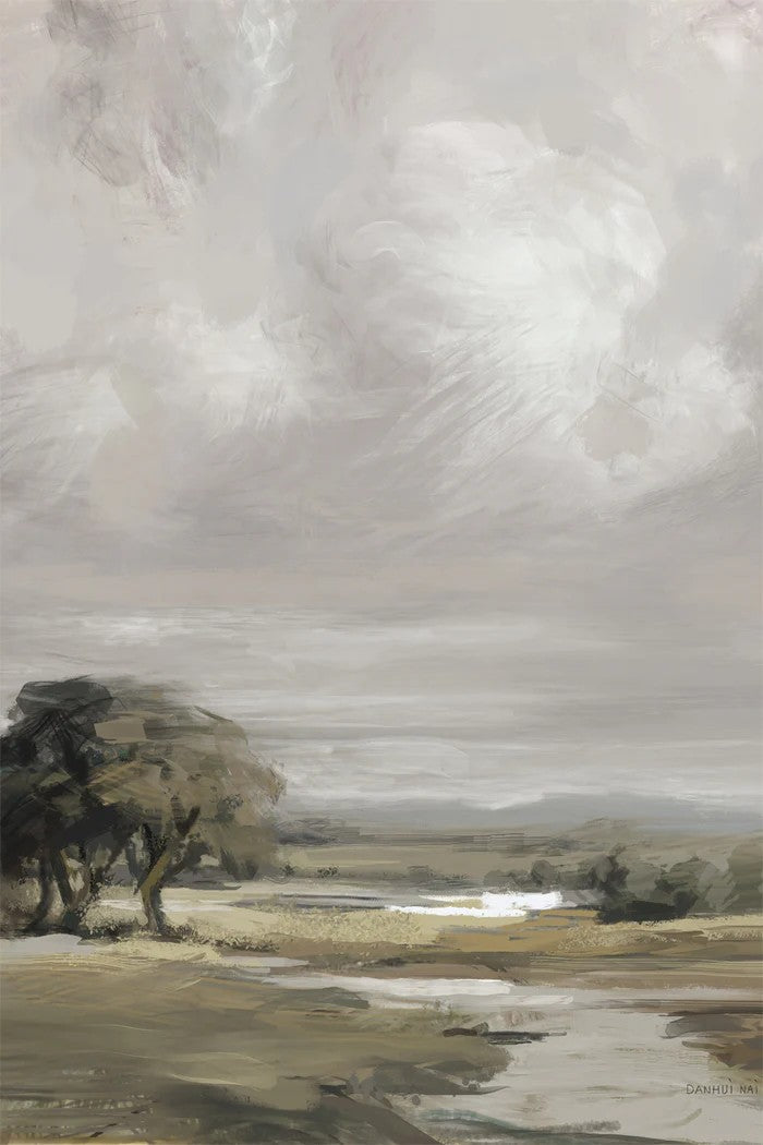 French Countryside, By Danhui Nai Wall Art Gioia-Local 40x60cm Framed Canvas Gold