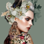 Marchesa, By Ana Paula Hoppe Wall Art Gioia-Local Gold Framed Canvas 40x60cm