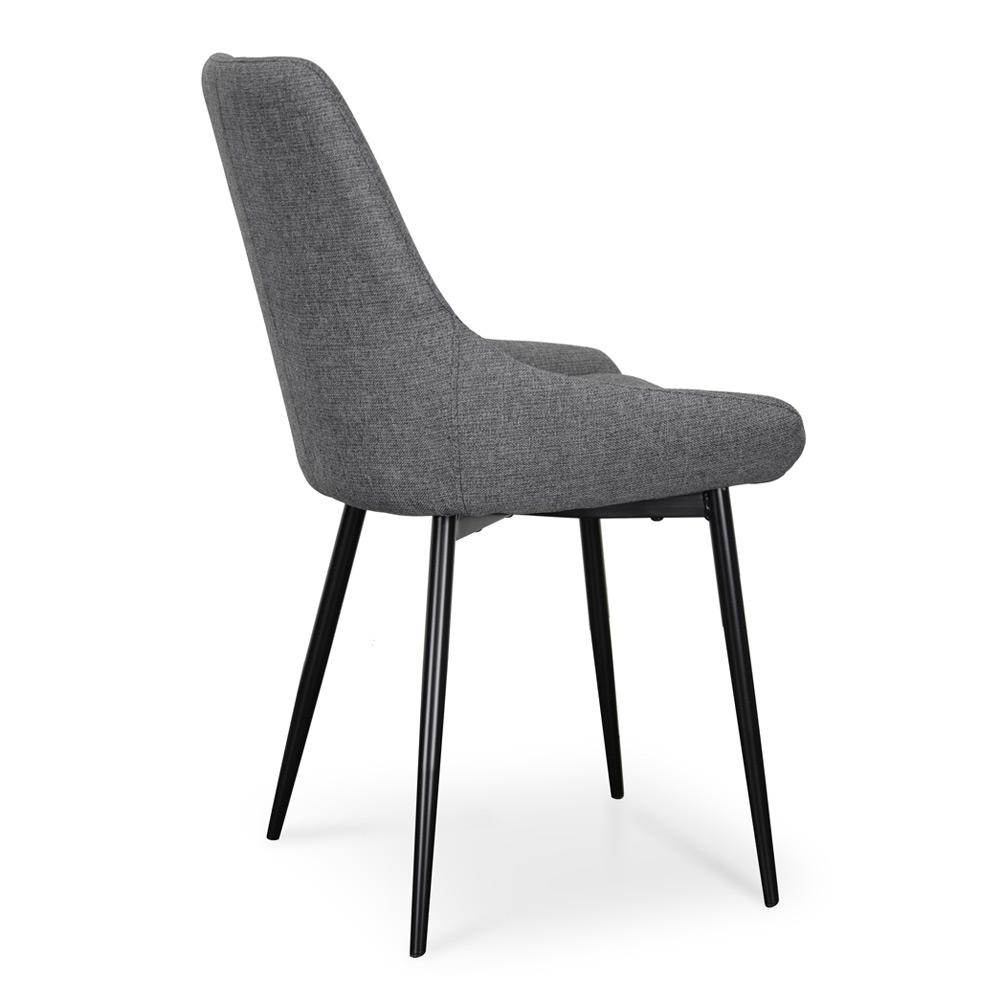 Ex Display - Alfie Fabric Dining Chair - Dark Grey Dining Chair Sendo-Core
