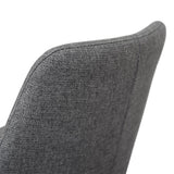 Ex Display - Alfie Fabric Dining Chair - Dark Grey Dining Chair Sendo-Core