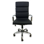 Soft Pad Executive Boardroom Office Chair - Black Office Chair Yus Furniture-Core