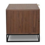 Talia Wooden Bedside Table - Walnut ST2141-CN
