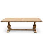 Ex Display - Titan Reclaimed 2.4m ELM Wood Dining Table - Rustic Natural Dining Table Reclaimed-Core   