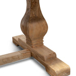 Ex Display - Titan Reclaimed 2.4m ELM Wood Dining Table - Rustic Natural Dining Table Reclaimed-Core   