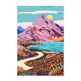 Alice in Wonder Valley, by Plus X Studio Wall Art Gioia-Local 40x60cm Framed Canvas Gold